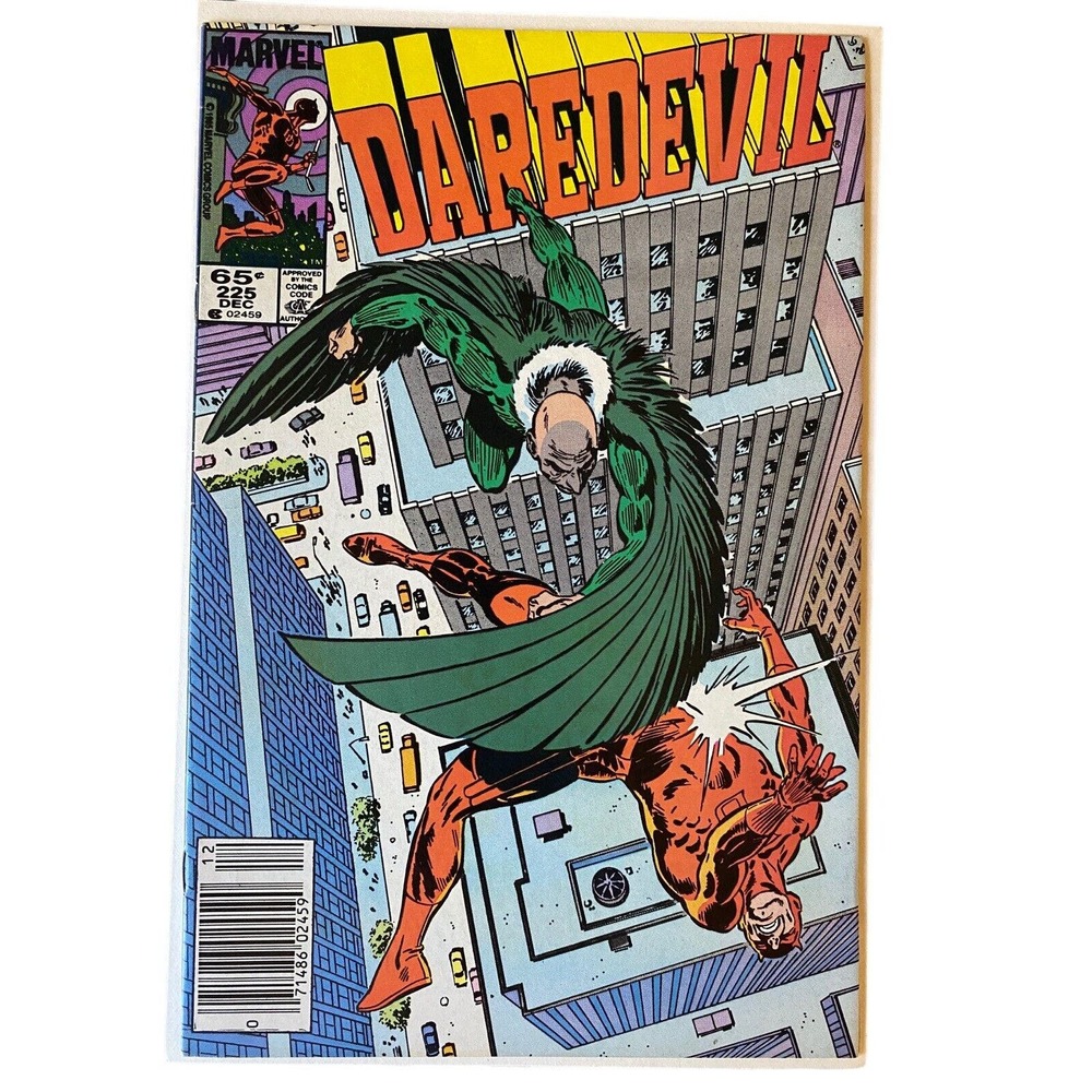 Marvel Daredevil issue #225 Vintage Comics December 1985